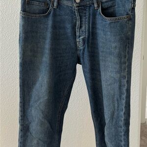 Acne Blue Slim Jeans Medium Wash